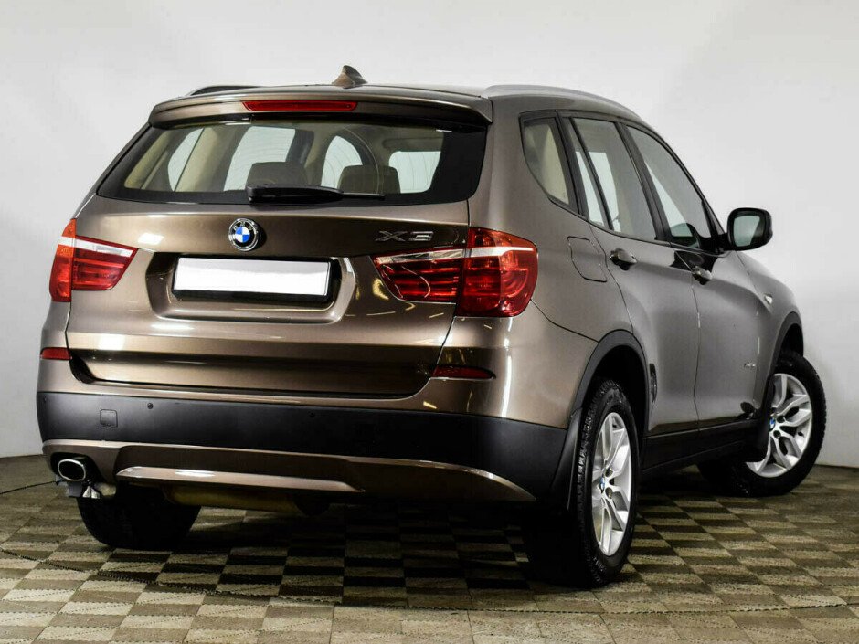 2013 BMW X3 II №6394960, Коричневый металлик, 1048000 рублей - вид 2