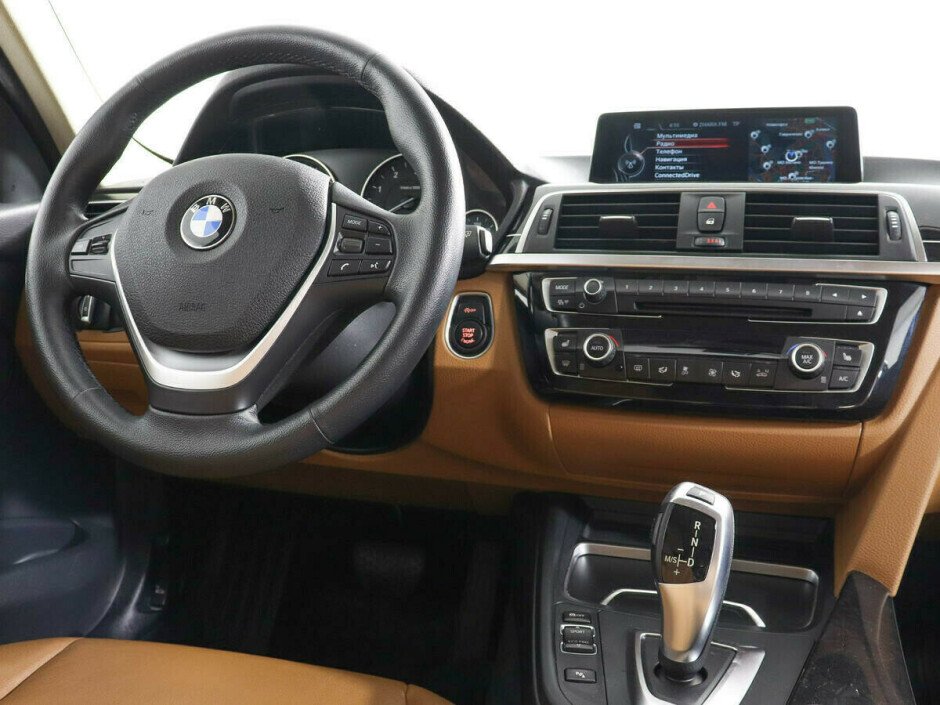 2017 BMW 3-seriya , Синий  - вид 7