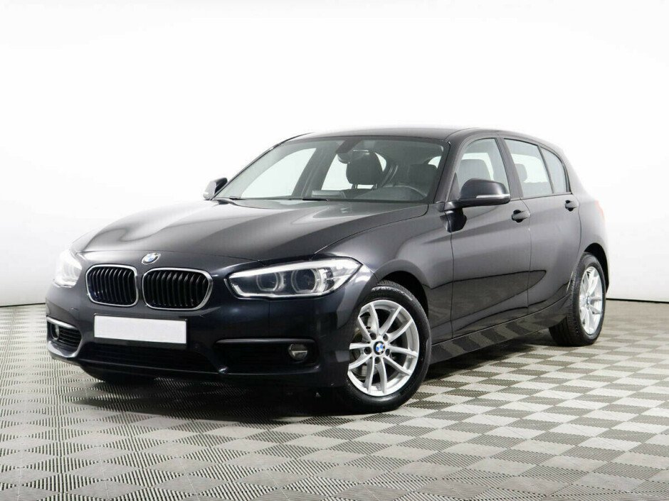 2016 BMW 1-seriya II, Черный металлик - вид 1