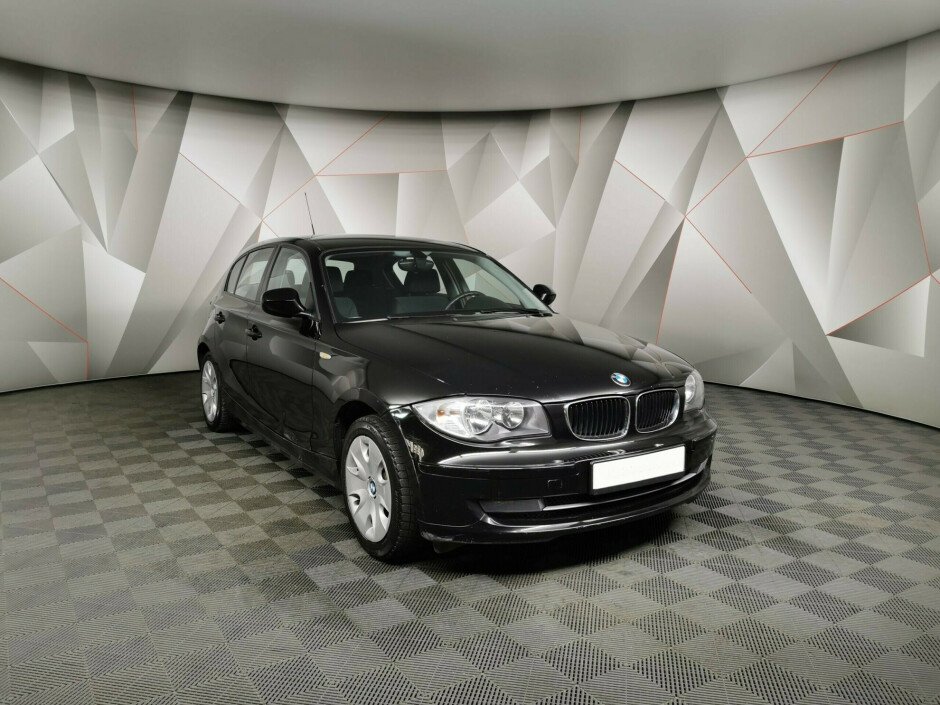 2011 BMW 1-seriya II, Черный металлик - вид 2