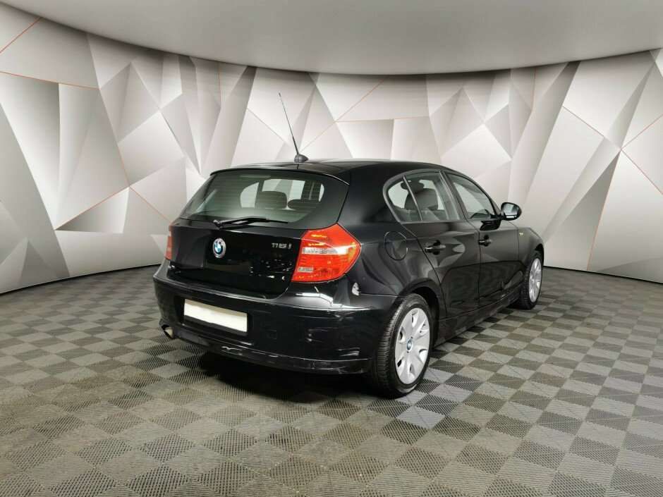 2011 BMW 1-seriya II, Черный металлик - вид 3