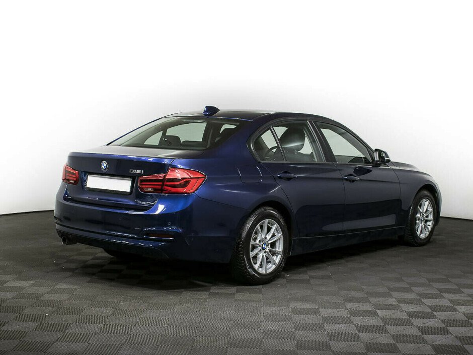 2018 BMW 3-seriya VII, Синий  - вид 4