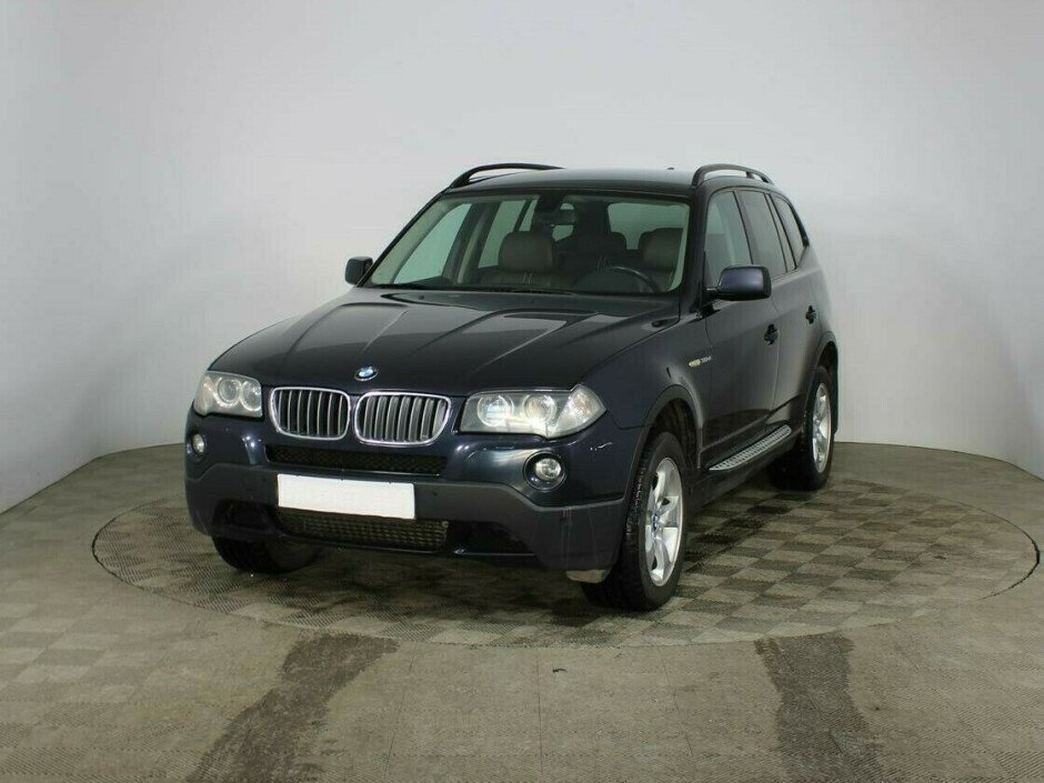 2008 BMW X3 I №6394991, Черный металлик, 817000 рублей - вид 1
