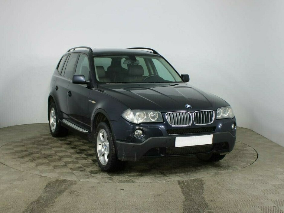 2008 BMW X3 I №6394991, Черный металлик, 817000 рублей - вид 2
