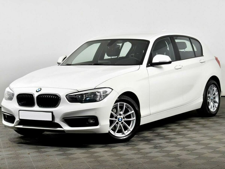 2015 BMW 1-seriya II Рестайлинг, Белый  - вид 1