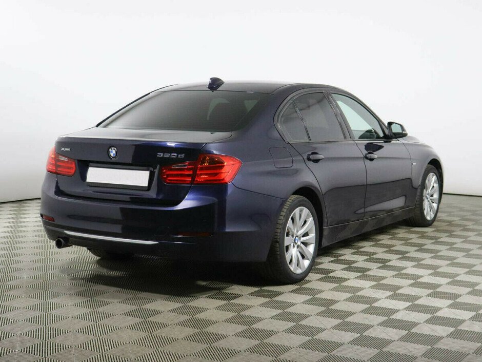 2013 BMW 3-seriya VI, Синий металлик - вид 2