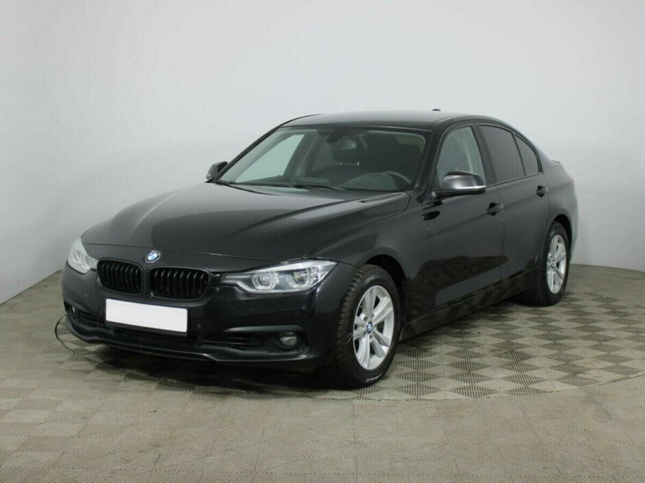 2012 BMW 3-seriya IV, Черный металлик - вид 1