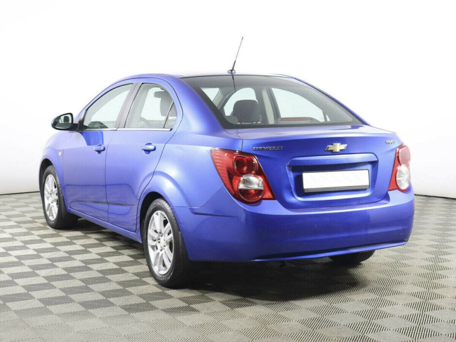 2013 Chevrolet Aveo II №6395088, Синий металлик, 307000 рублей - вид 4