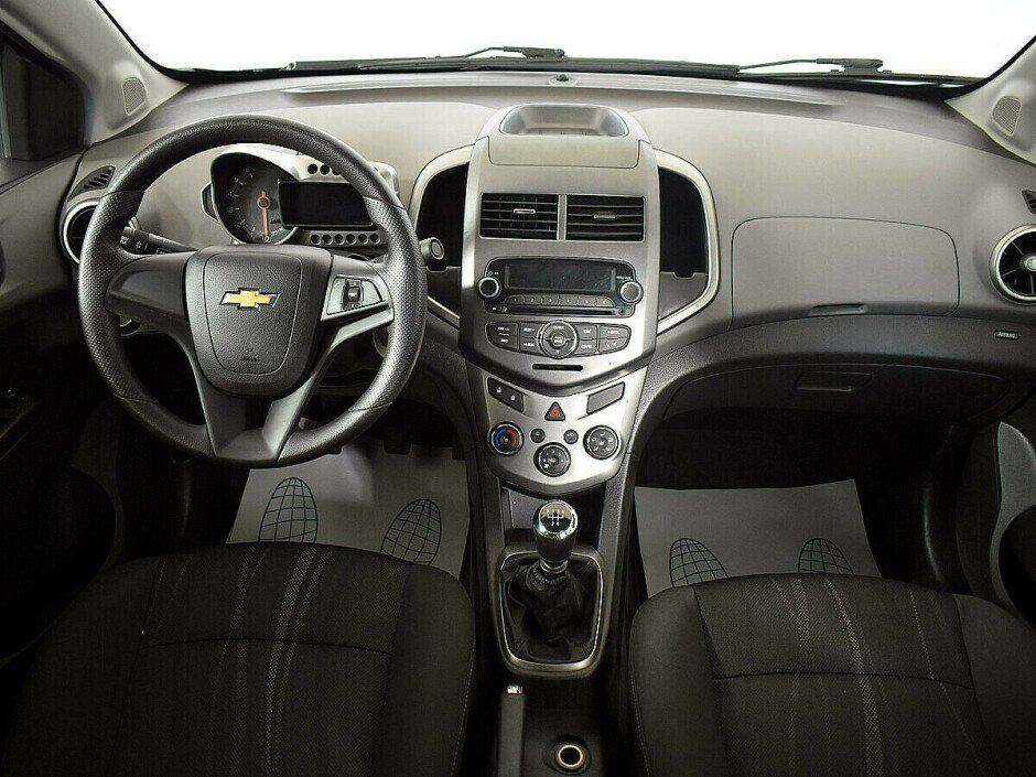 2015 Chevrolet Aveo II, Серый металлик - вид 7