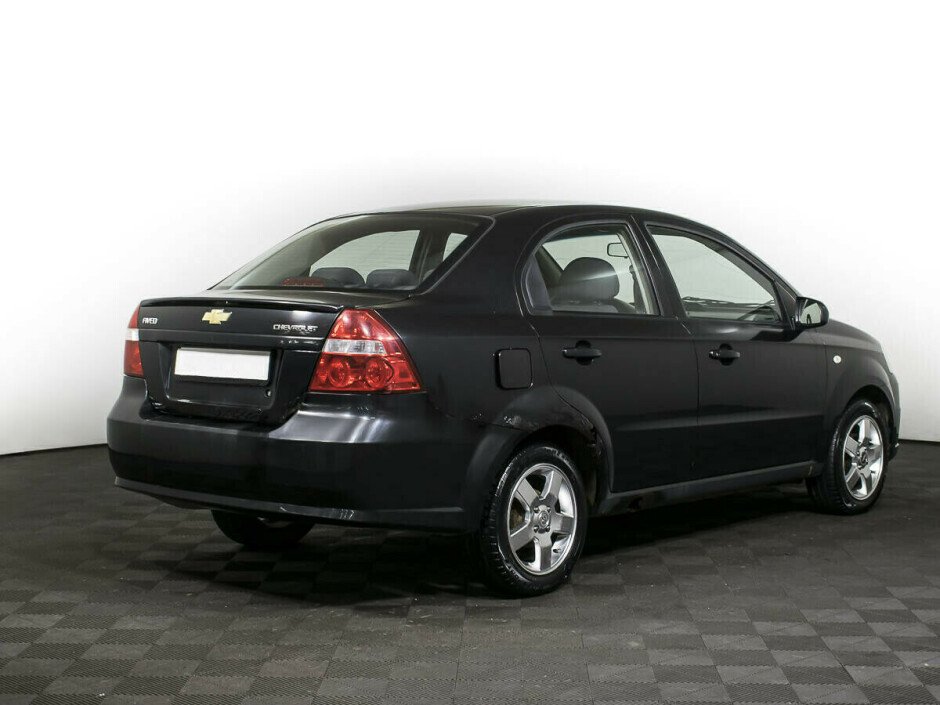 2010 Chevrolet Aveo  №6395178, Черный металлик, 257000 рублей - вид 3