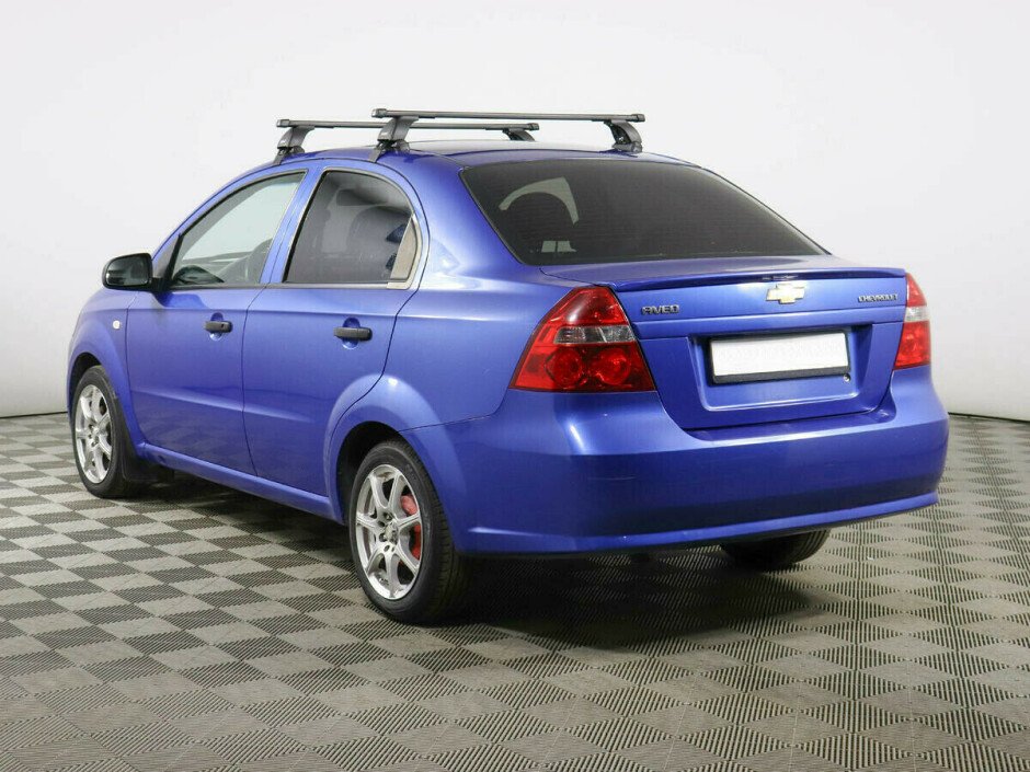 2009 Chevrolet Aveo  №6395194, Синий металлик, 227000 рублей - вид 4