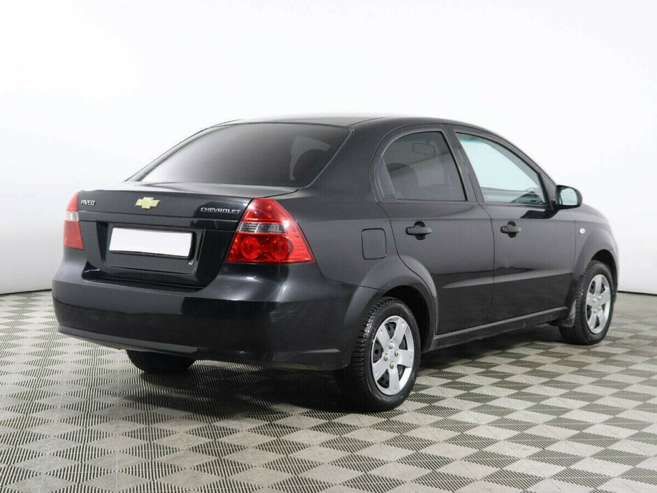 2010 Chevrolet Aveo I №6395210, Черный металлик, 247000 рублей - вид 3