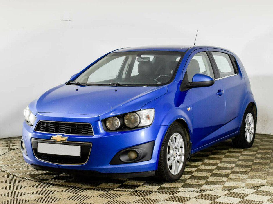 2012 Chevrolet Aveo II №6395240, Синий металлик, 307000 рублей - вид 1
