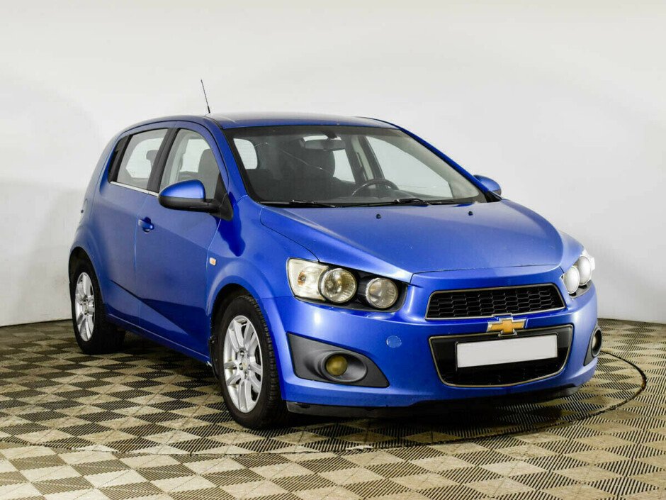 2012 Chevrolet Aveo II №6395240, Синий металлик, 307000 рублей - вид 2