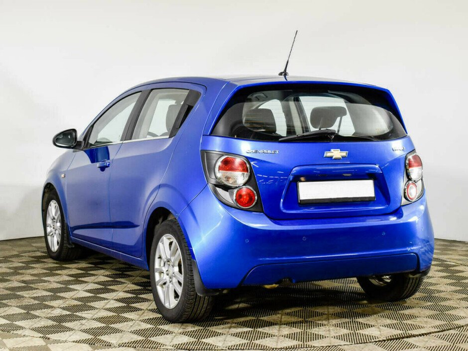2012 Chevrolet Aveo II №6395240, Синий металлик, 307000 рублей - вид 4