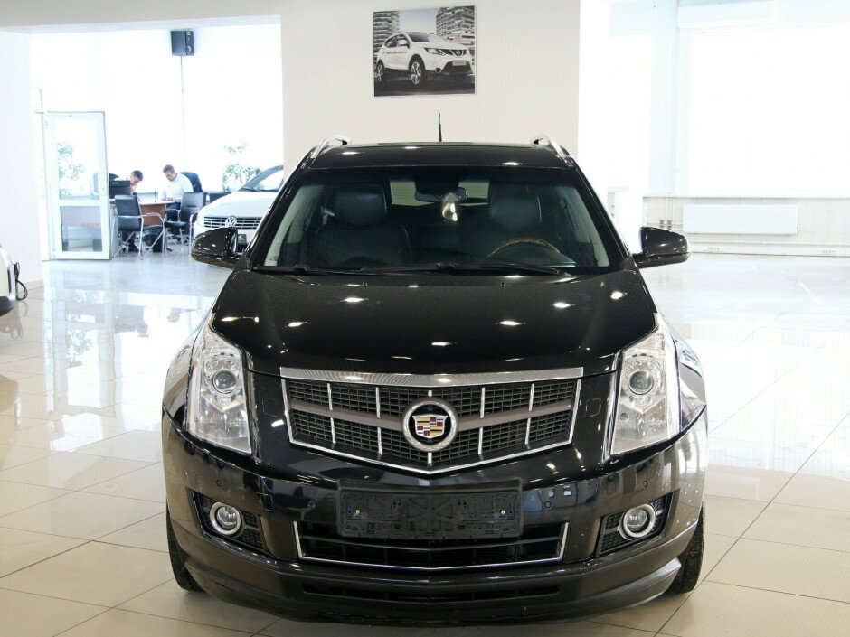 2012 Cadillac Srx II, Черный металлик - вид 2