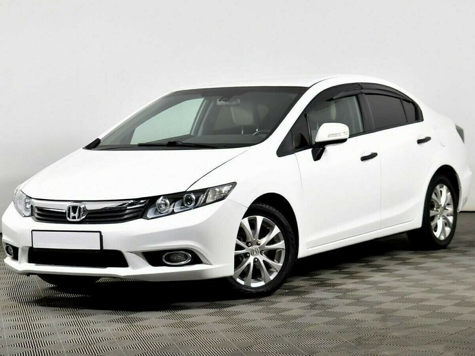 2012 Honda Civic IX, Белый  - вид 1