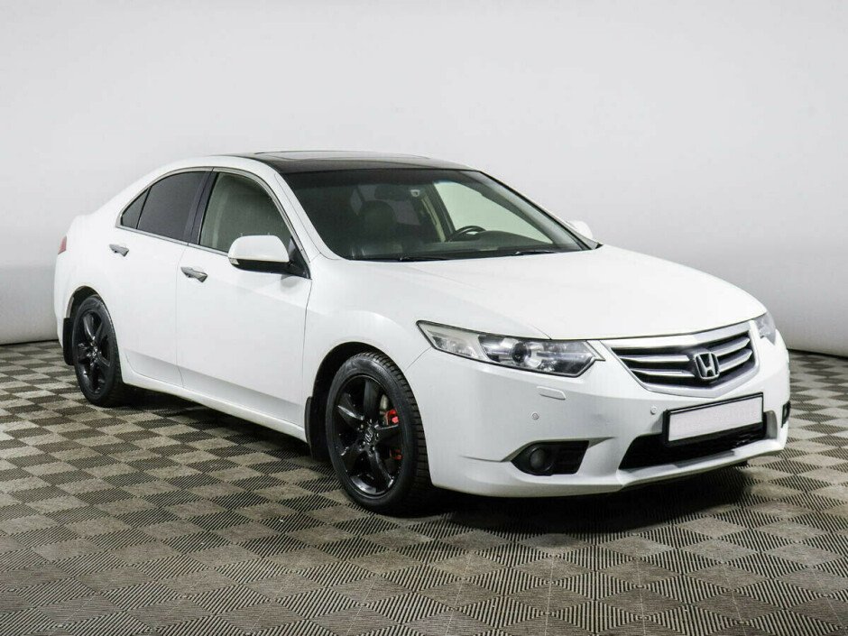 2012 Honda Accord IX, Белый металлик - вид 2