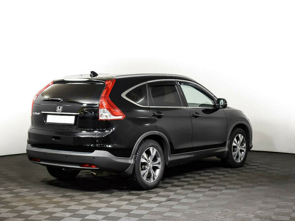 2013 Honda Cr-v IV, Черный металлик - вид 2