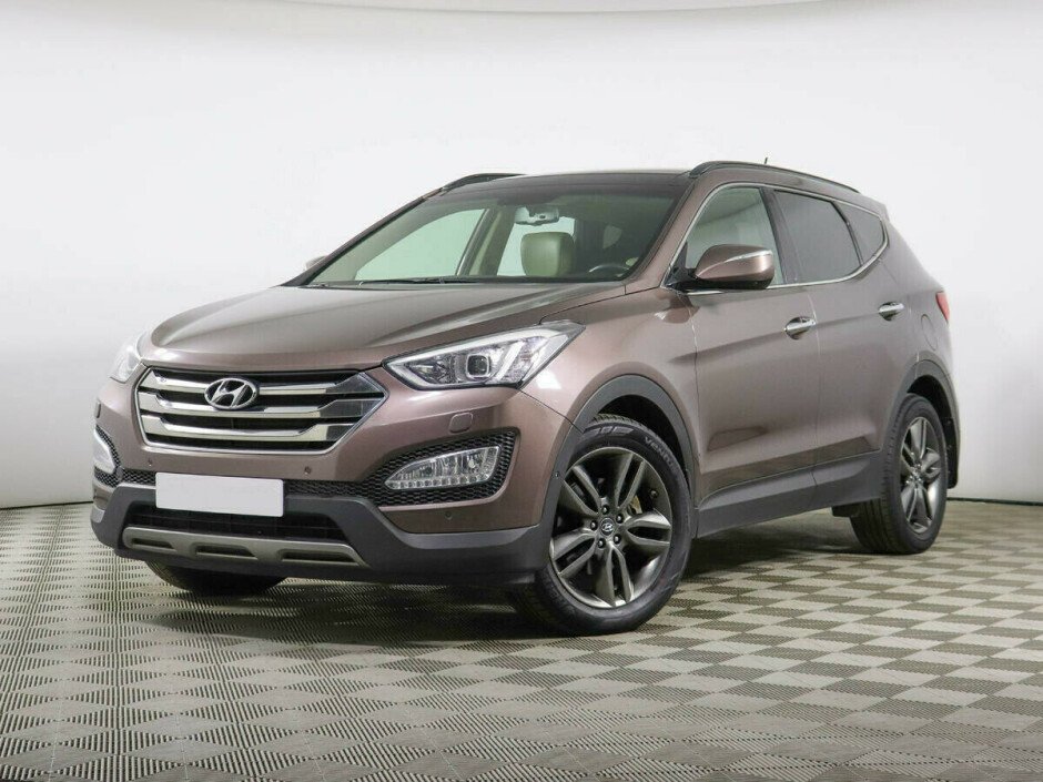 2013 Hyundai Santa-fe III №6395840, Коричневый , 1147000 рублей - вид 1
