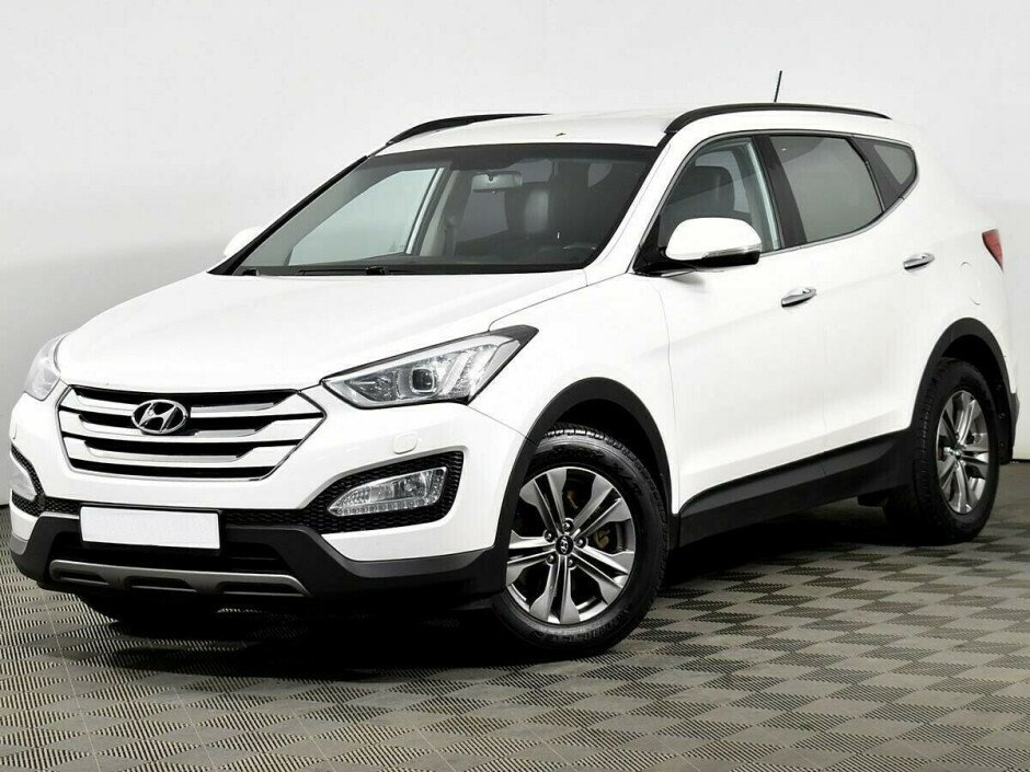 2014 Hyundai Santa-fe III №6395857, Белый , 1237000 рублей - вид 1