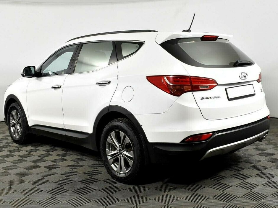 2014 Hyundai Santa-fe III №6395857, Белый , 1237000 рублей - вид 4
