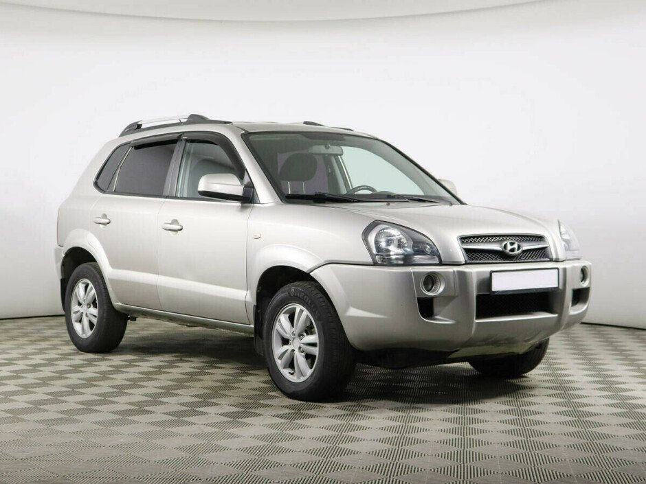 2008 Hyundai Tucson I №6395885, Серебряный , 497000 рублей - вид 2