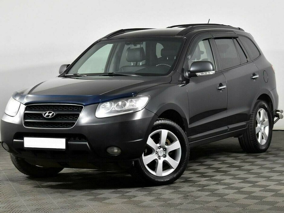 2008 Hyundai Santa-fe II №6395887, Черный , 617000 рублей - вид 1