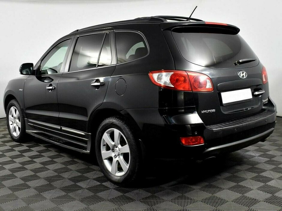 2008 Hyundai Santa-fe II №6395903, Черный , 627000 рублей - вид 3