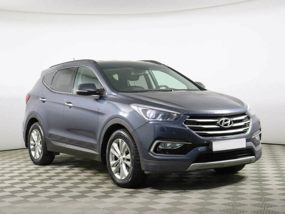 2016 Hyundai Santa-fe III №6395906, Синий , 1497000 рублей - вид 2