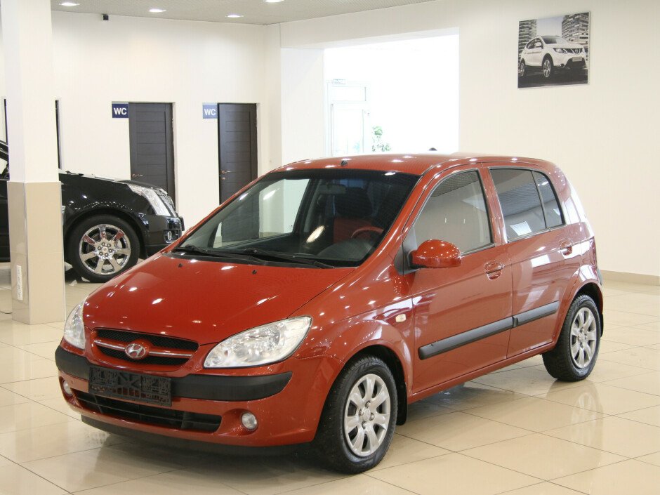 2008 Hyundai Getz I №6395909, Красный металлик, 257000 рублей - вид 1