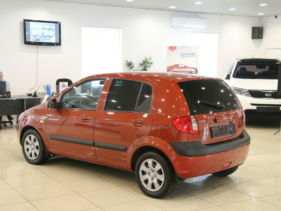 2008 Hyundai Getz I №6395909, Красный металлик, 257000 рублей - вид 3
