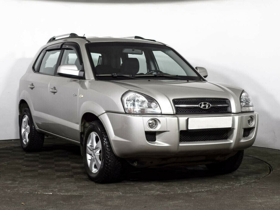 2008 Hyundai Tucson I №6395918, Серебряный , 543000 рублей - вид 2