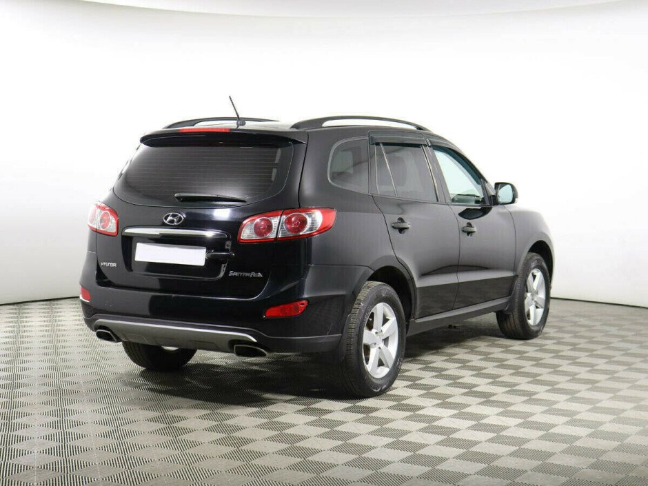 2010 Hyundai Santa-fe II №6395920, Черный , 697000 рублей - вид 4
