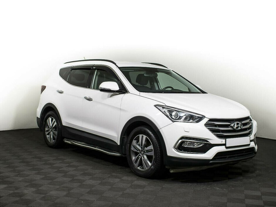 2017 Hyundai Santa-fe III №6395924, Белый , 1567000 рублей - вид 2