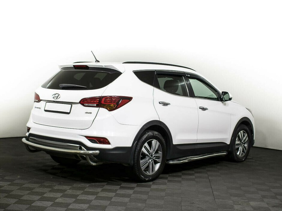 2017 Hyundai Santa-fe III №6395924, Белый , 1567000 рублей - вид 4