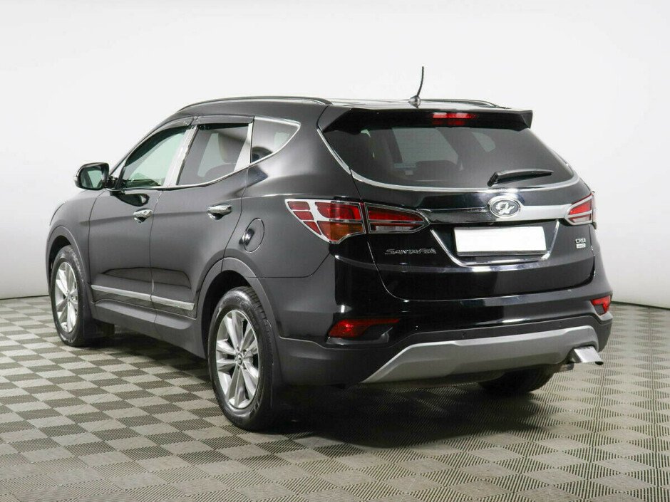 2016 Hyundai Santa-fe III, Черный  - вид 3