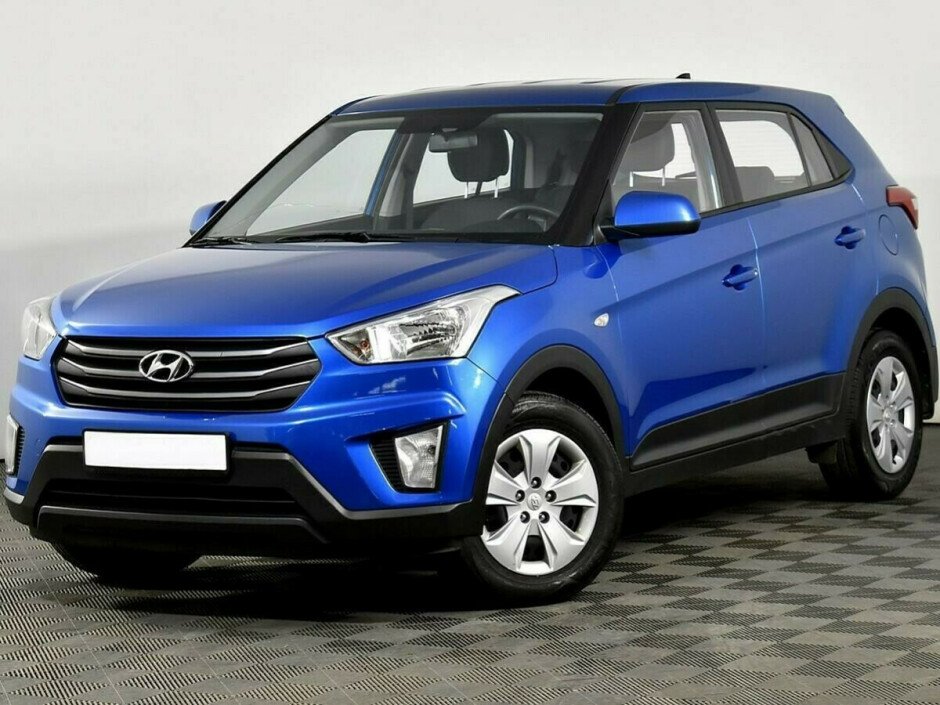 2018 Hyundai Creta I, Синий  - вид 1