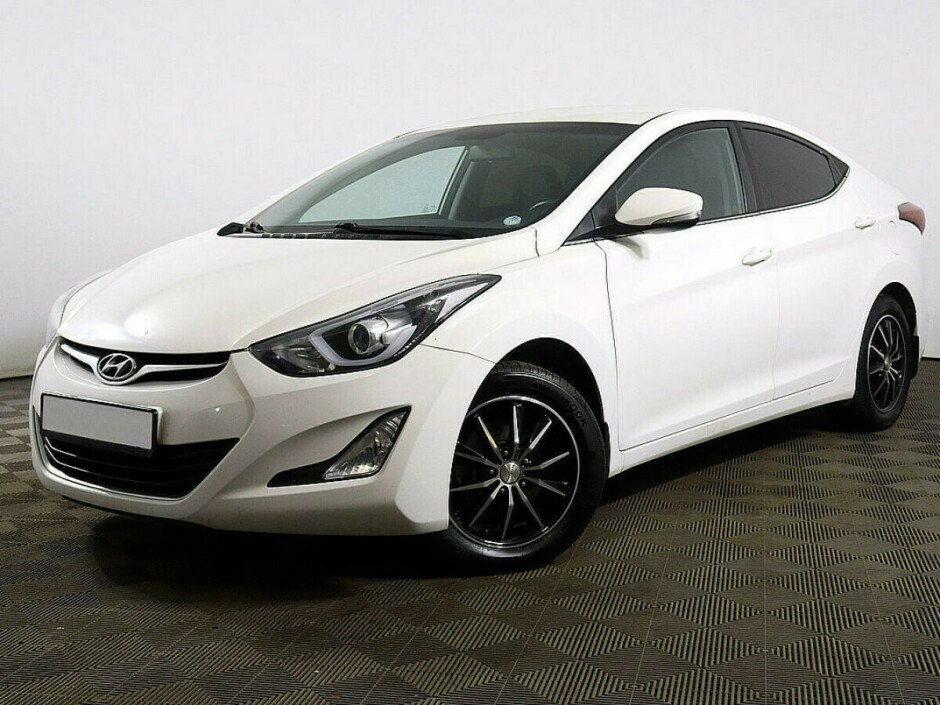 2015 Hyundai Elantra V, Белый  - вид 1
