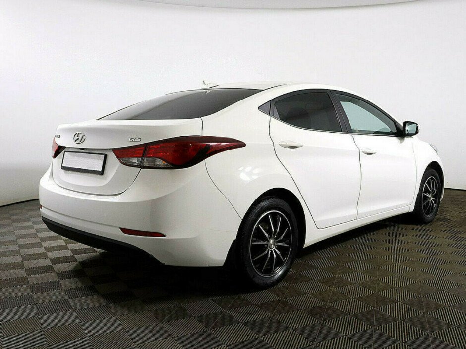 2015 Hyundai Elantra V, Белый  - вид 3
