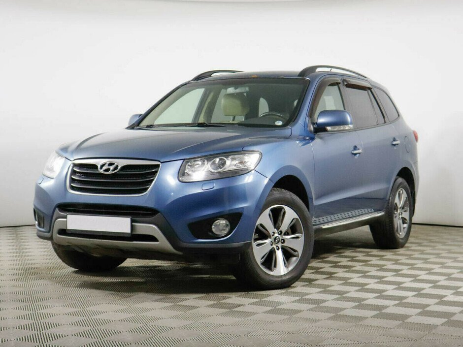 2012 Hyundai Santa-fe III №6395974, Голубой , 837000 рублей - вид 1