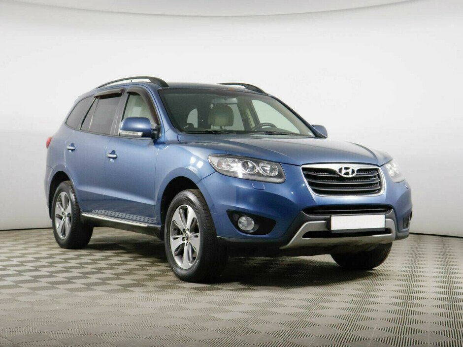 2012 Hyundai Santa-fe III №6395974, Голубой , 837000 рублей - вид 2