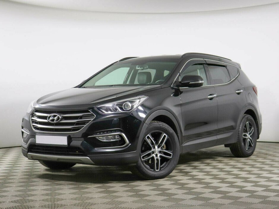 2018 Hyundai Santa-fe IV №6395993, Черный , 1807000 рублей - вид 1