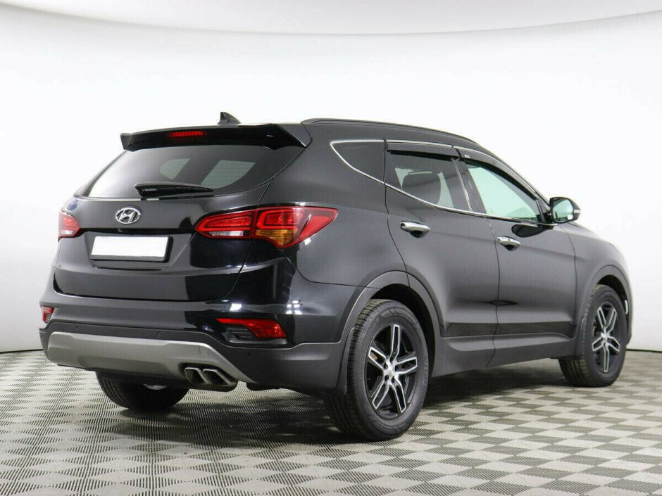 2018 Hyundai Santa-fe IV №6395993, Черный , 1807000 рублей - вид 4