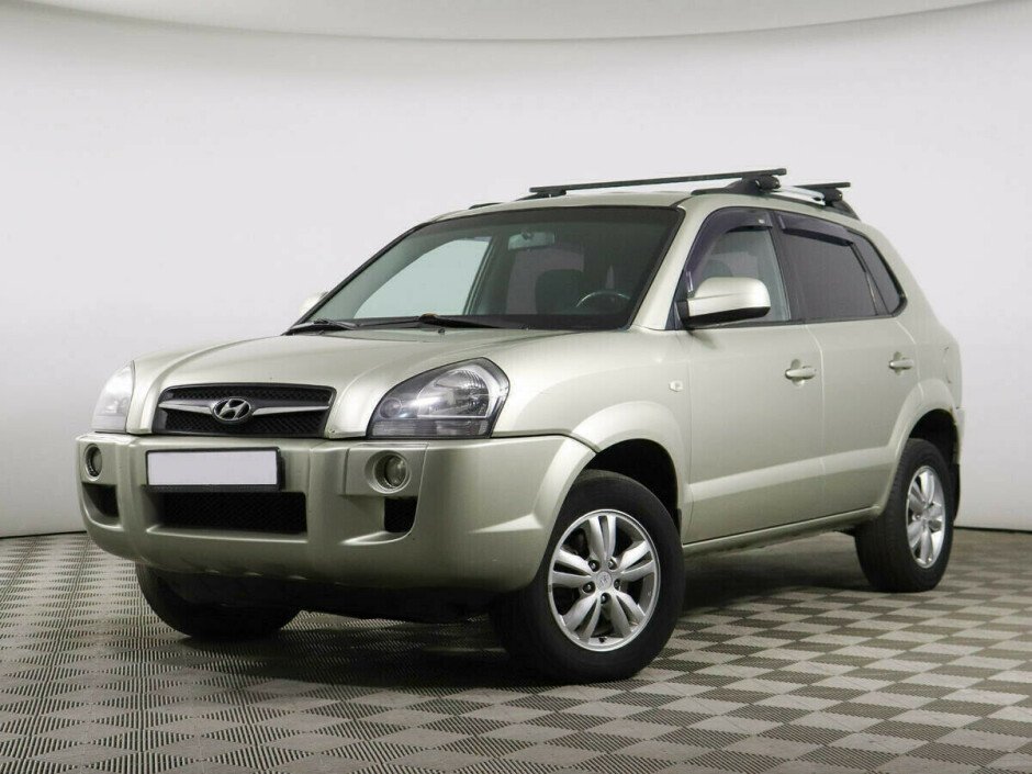 2008 Hyundai Tucson I №6396007, Бежевый , 541000 рублей - вид 1