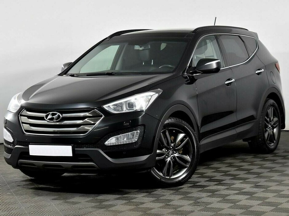 2014 Hyundai Santa-fe III №6396009, Черный , 1197000 рублей - вид 1