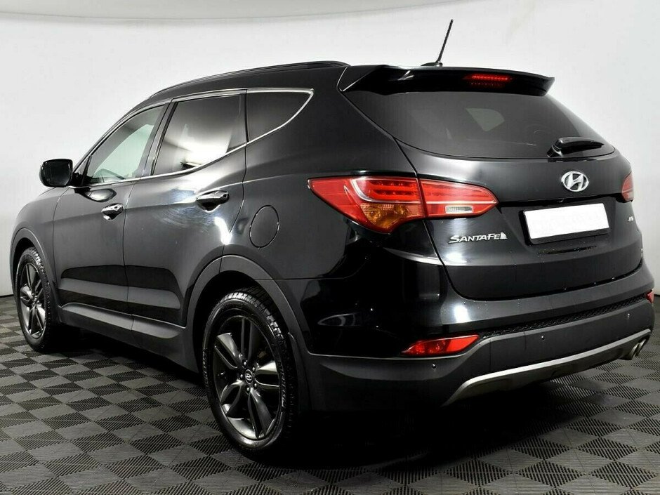 2014 Hyundai Santa-fe III №6396009, Черный , 1197000 рублей - вид 3