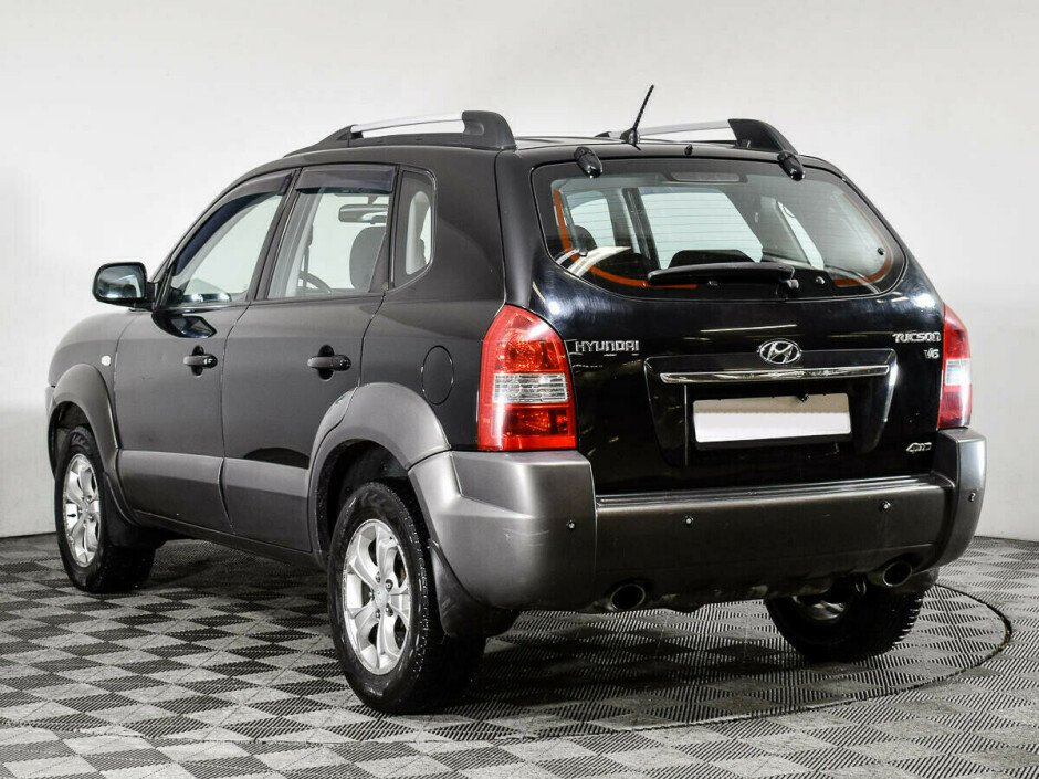 2007 Hyundai Tucson  №6396024, Черный металлик, 507000 рублей - вид 4