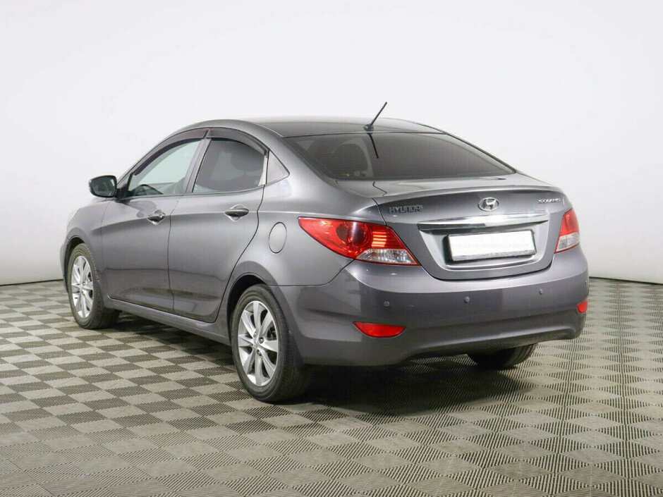 2013 Hyundai Solaris  №6396063, Серый , 377000 рублей - вид 3