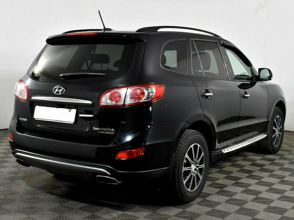 2012 Hyundai Santa-fe  №6396074, Черный металлик, 897000 рублей - вид 3